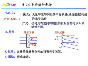 《平面衍射光栅》PPT课件.ppt