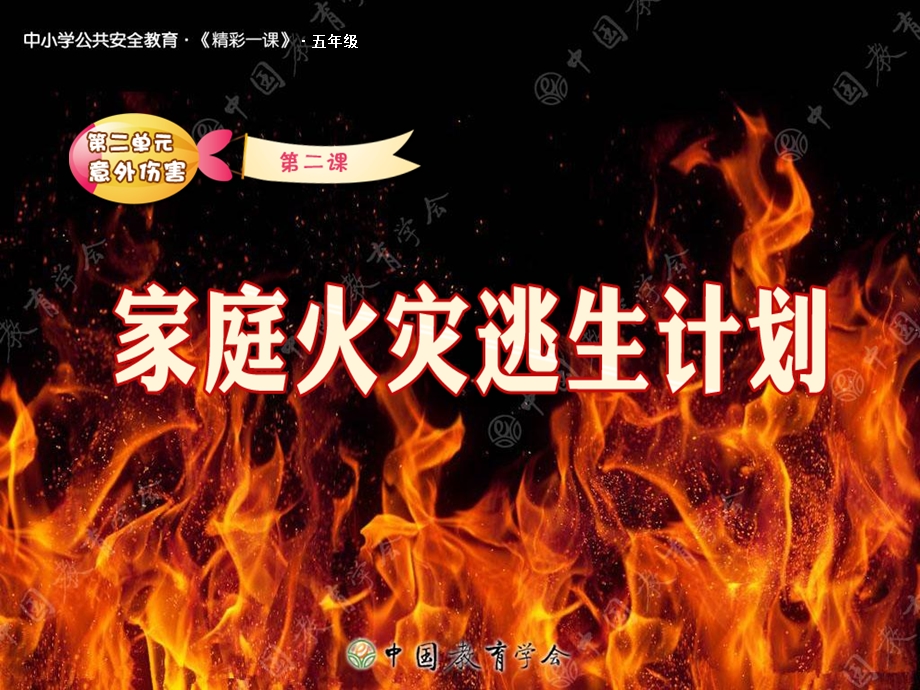 《家庭火灾逃生计划》PPT课件.ppt_第1页