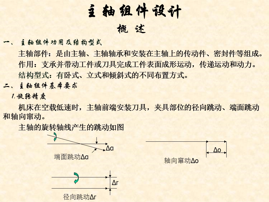 《主轴组件设计》PPT课件.ppt_第1页