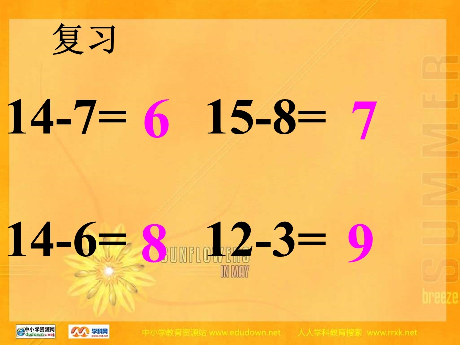 青岛版一年下绿色回收两位数减一位数的退位减法课件.ppt_第3页