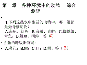 《各种环境中》PPT课件.ppt