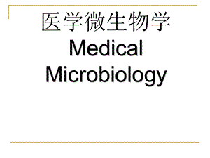 《医学微生物概述》PPT课件.ppt