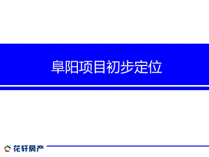 安徽阜阳综合体项目初步定位158p.ppt