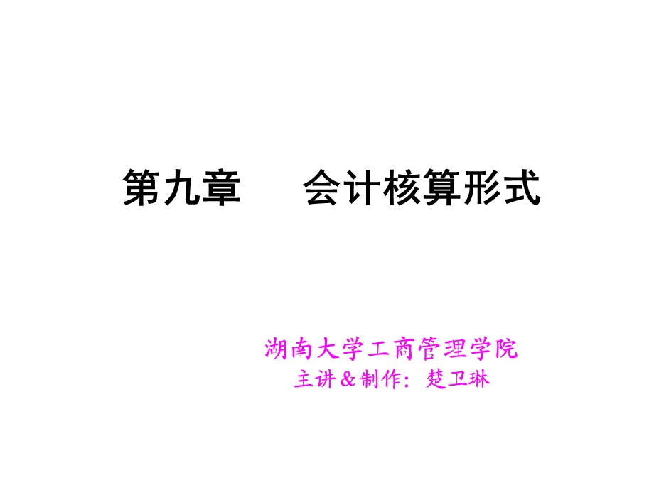 《会计核算形》PPT课件.ppt_第1页