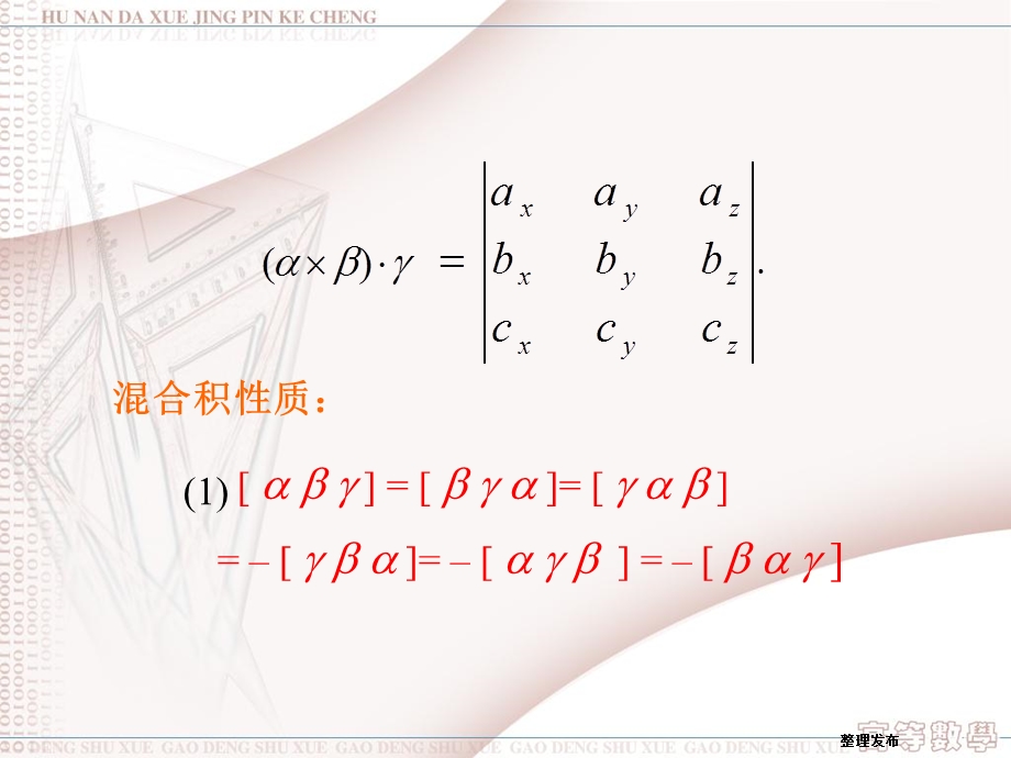 《两向量的混和积》PPT课件.ppt_第3页