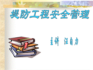 《堤防工程安全管理》PPT课件.ppt