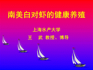 《南美白对虾的养殖》PPT课件.ppt