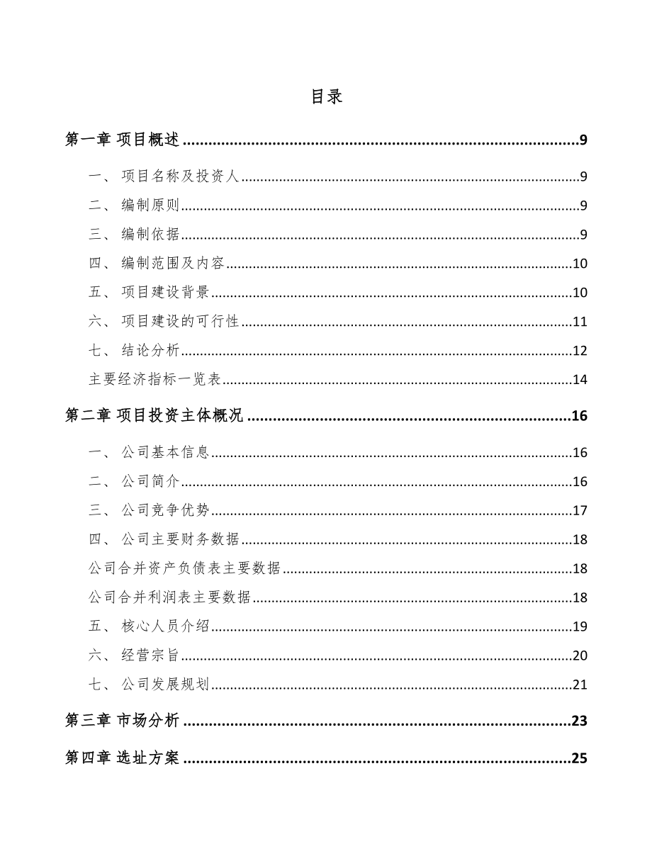 北京纳米锆溶胶项目可行性研究报告模板参考.docx_第2页