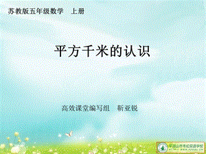 《平方千米的认识》PPT课件.ppt