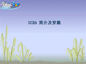 《SCBA使用培训》PPT课件.ppt