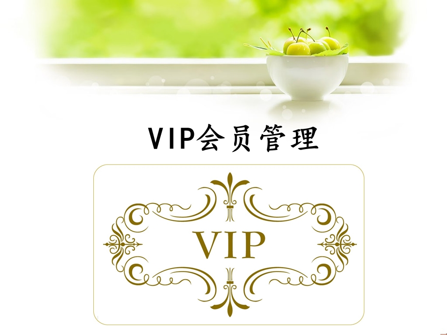 《VIP会员管理》PPT课件.ppt_第1页