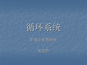 《临床循环系统》PPT课件.ppt