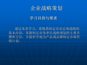 《企业战略策划》PPT课件.ppt