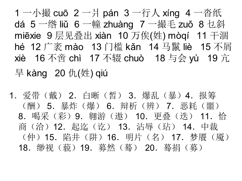 《字音字形检查》PPT课件.ppt_第2页