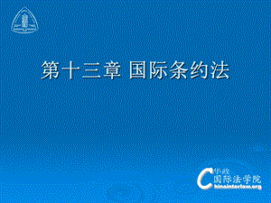 《国际条约法》PPT课件.ppt