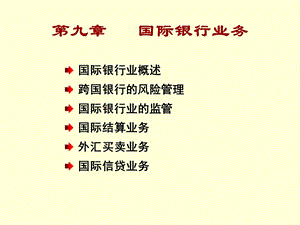 《国际银行业务》PPT课件.ppt