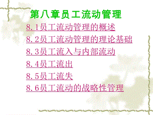 《员工流动管理》PPT课件.ppt