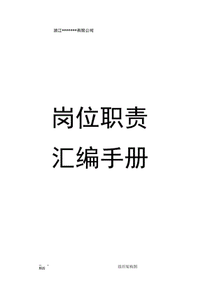 办公文档范本丝绸厂岗位职责汇编手册.docx