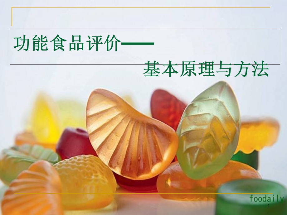 《功能食品评价》PPT课件.ppt_第1页