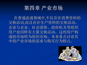 《产业市场》PPT课件.ppt