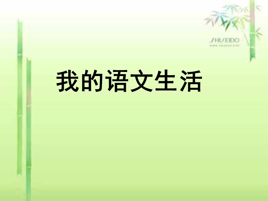 《我的语文生活》PPT课件.ppt_第1页