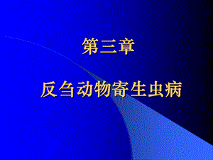 《反刍动物寄生虫病》PPT课件.ppt