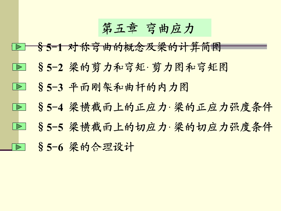 五章节弯曲应力.ppt_第1页