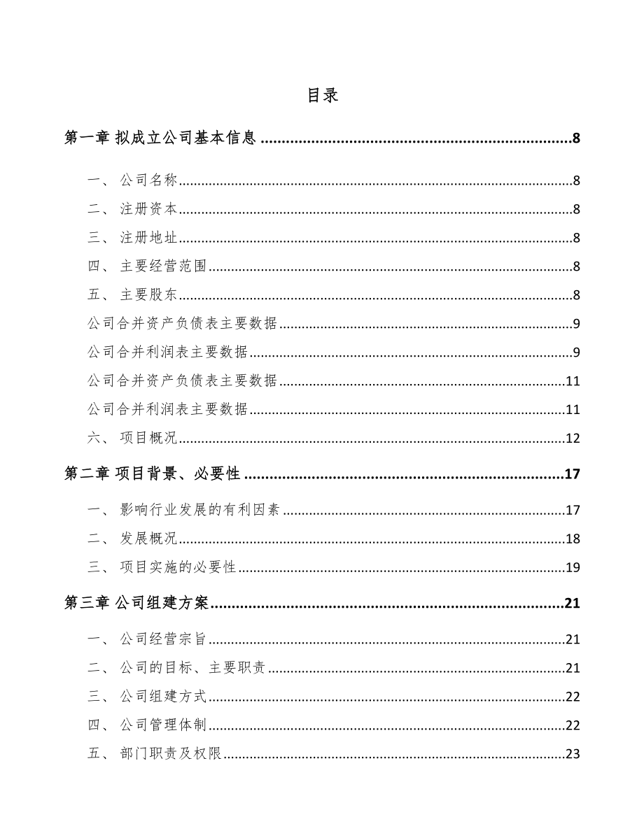 北京关于成立纸塑复合包装袋公司可行性研究报告.docx_第2页