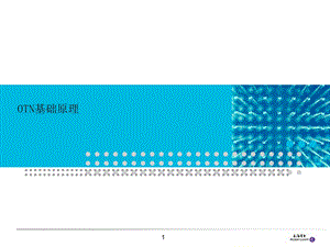 《OTN基础原理》PPT课件.ppt