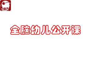 《全脑幼儿公开》PPT课件.ppt