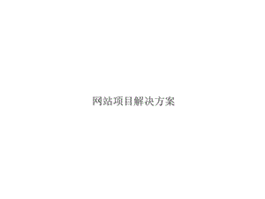 《网站建设方案》PPT课件.ppt