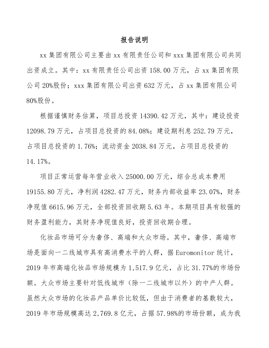 南京关于成立日化产品公司可行性研究报告.docx_第2页