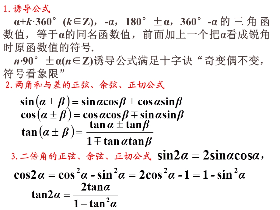 《和差倍半角公式》PPT课件.ppt_第2页