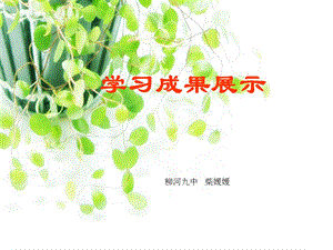 学习成果展示.ppt