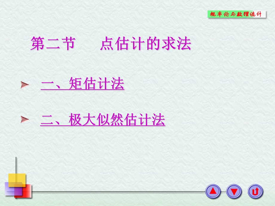 《点估计的求法》PPT课件.ppt_第1页