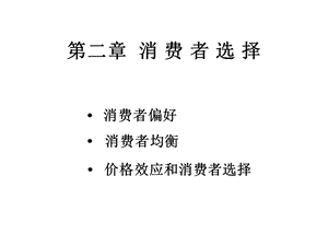 《消费者选择 》PPT课件.ppt