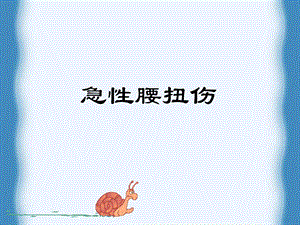 《腰痛小杨整理》PPT课件.ppt