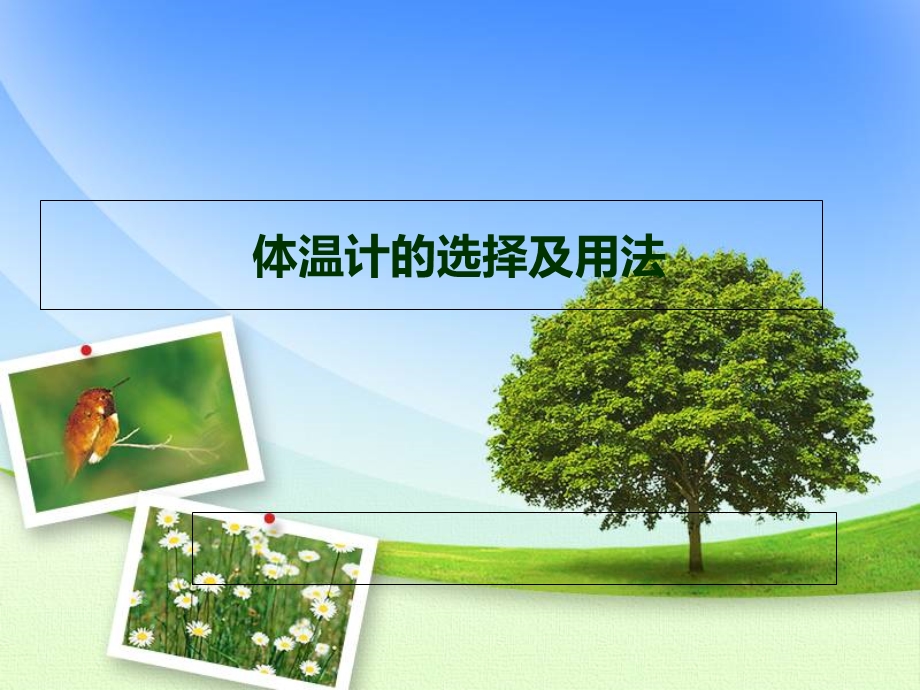 《体温计的选择》PPT课件.ppt_第1页