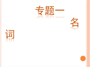 《名词专题复习》PPT课件.ppt