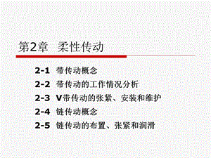 《柔性传动》PPT课件.ppt