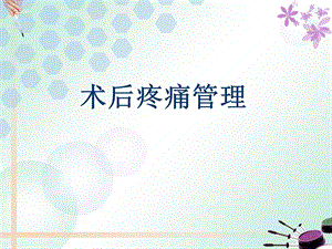 《术后疼痛管理》PPT课件.ppt