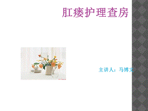 《肛瘘护理查房》PPT课件.ppt