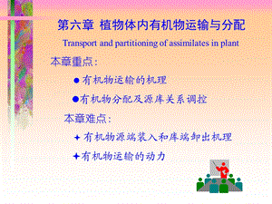 《物质运输分配》PPT课件.ppt