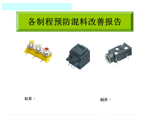 《混料预防措施》PPT课件.ppt