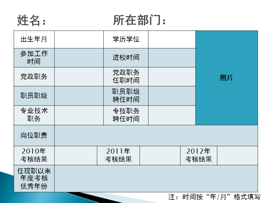 姓名所在部门申请职级.ppt_第2页