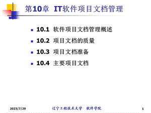 IT软件项目文档管理.ppt