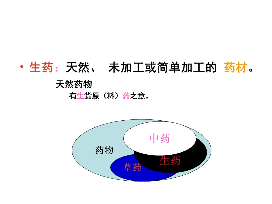 生药学复习重点(广药药学级).ppt_第1页