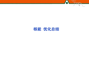 《核能优化总结》PPT课件.ppt