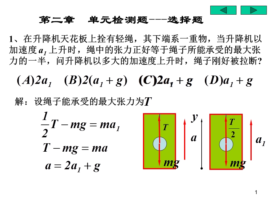 《力学习题课》PPT课件.ppt_第1页