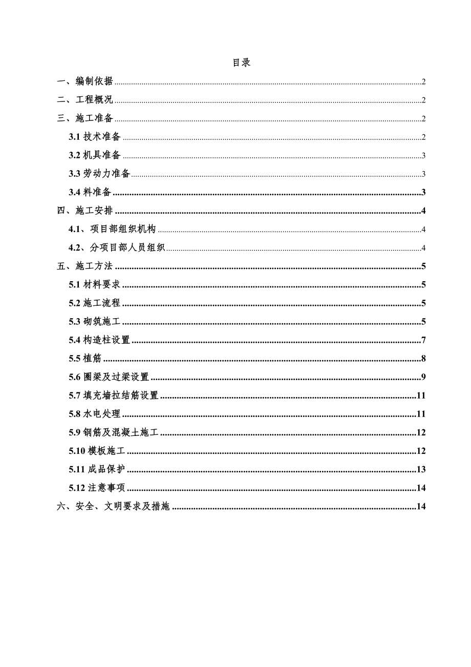 十里河站二次结构施工方案.doc_第1页